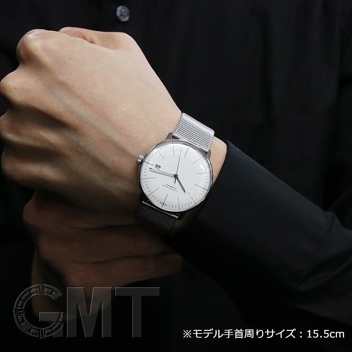 新品)JUNGHANS ユンハンス マックスビル オート シルバーSSブレス 027