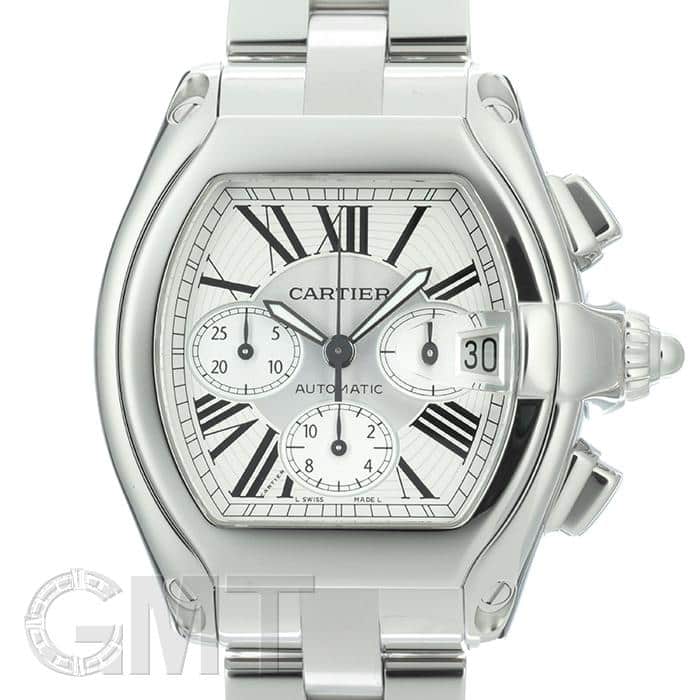 中古)CARTIER カルティエ ロードスター クロノグラフ W62019X6（商品ID