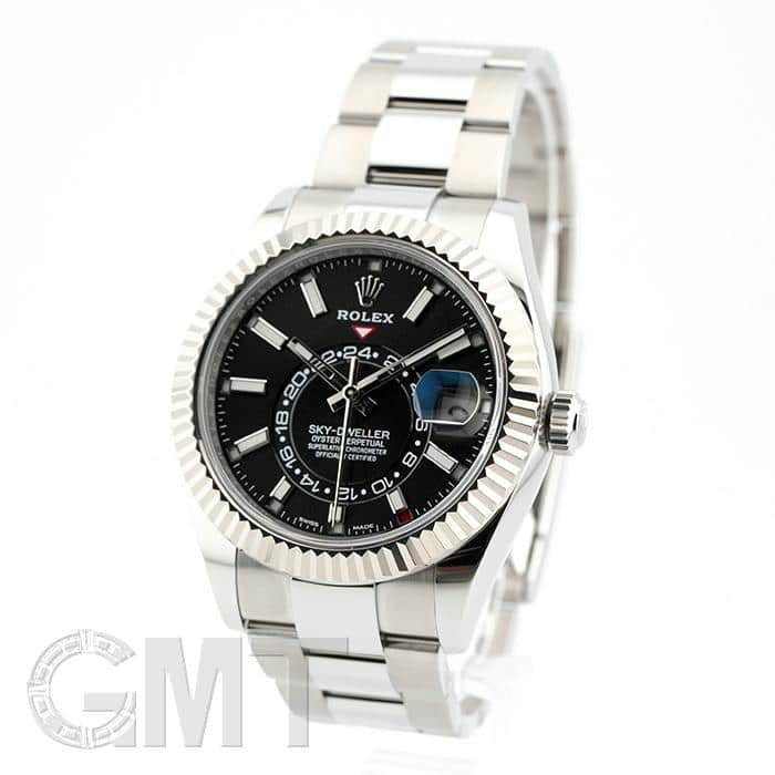 中古)ROLEX ロレックス スカイドゥエラー 326934 ブラック