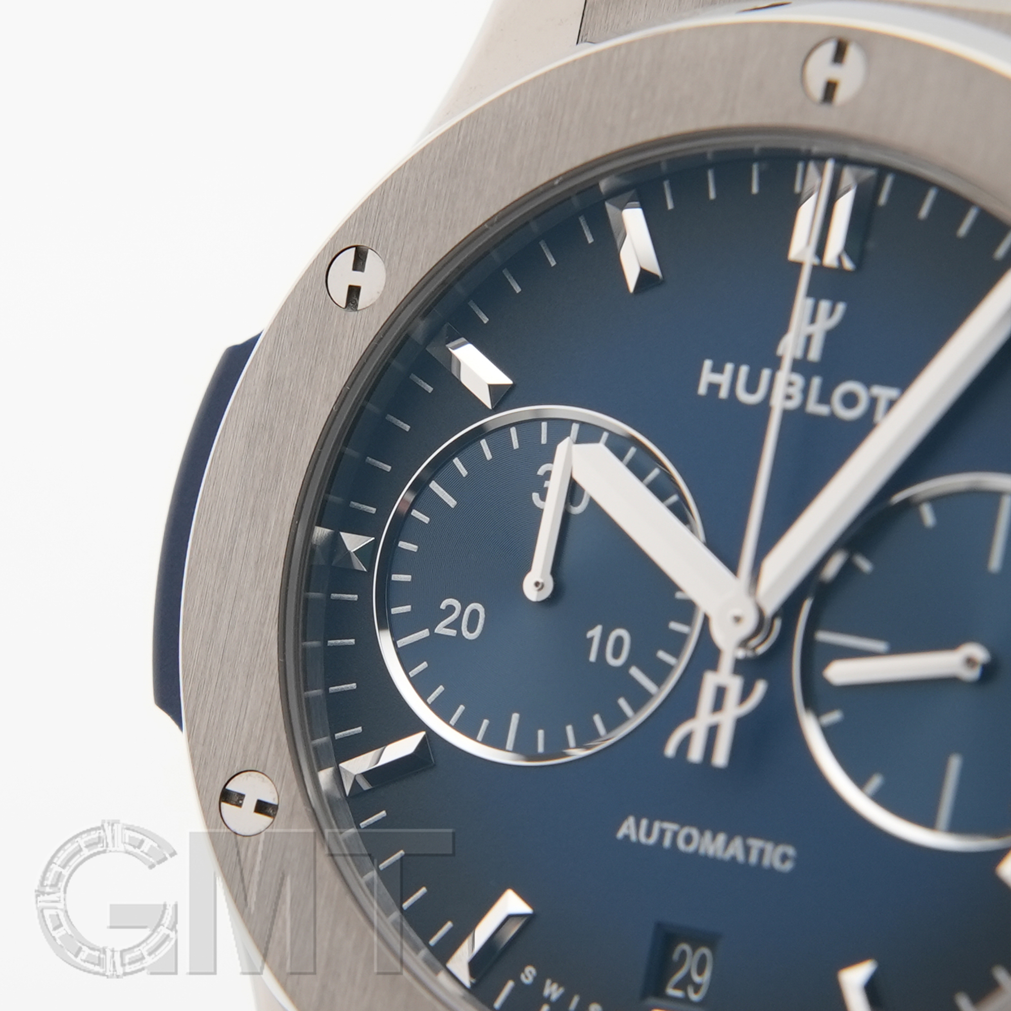 中古)HUBLOT ウブロ クラシック フュージョン クロノグラフ チタニウム