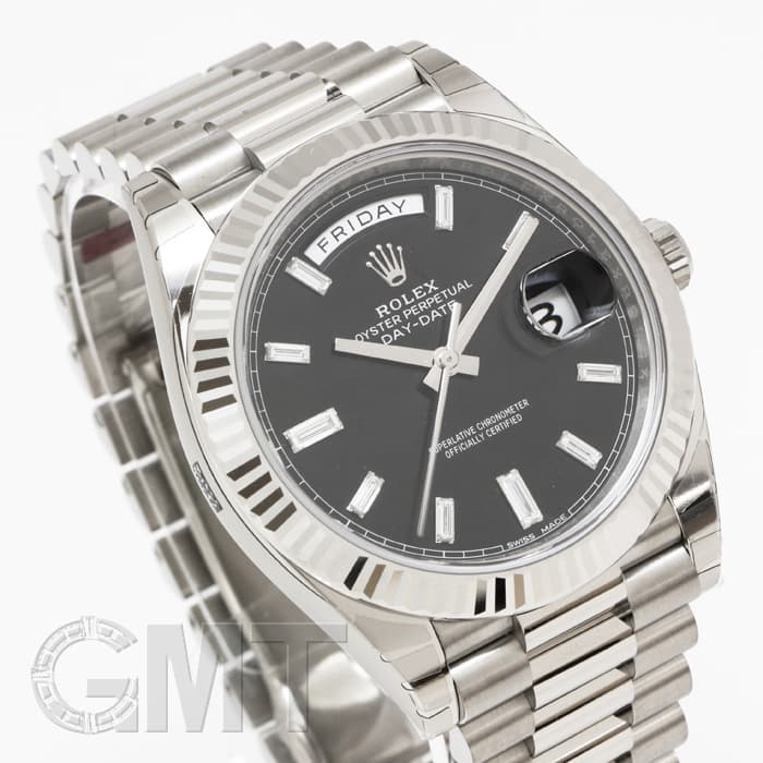新品)ROLEX ロレックス デイデイト 40 228239A ブラック（商品ID