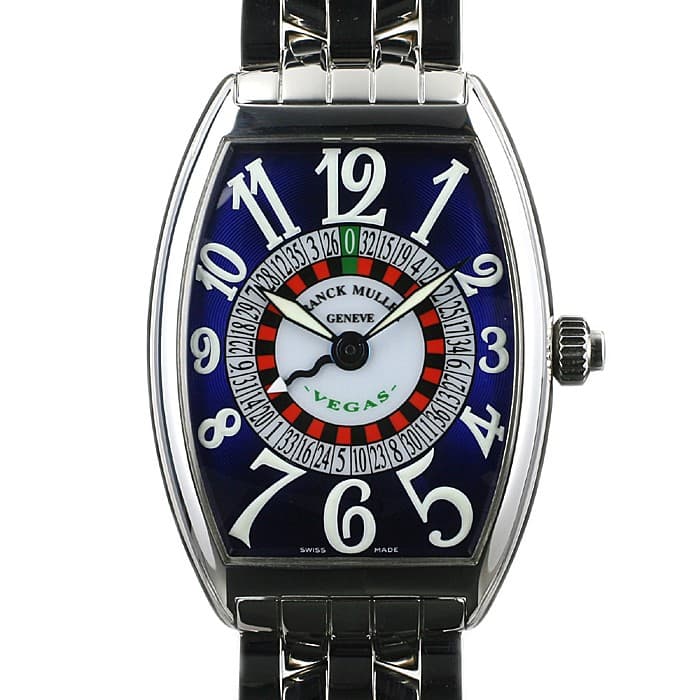 フランクミュラー FRANCK MULLER 5850VEGAS ヴェガス K18WG 自動巻き メンズ _749912