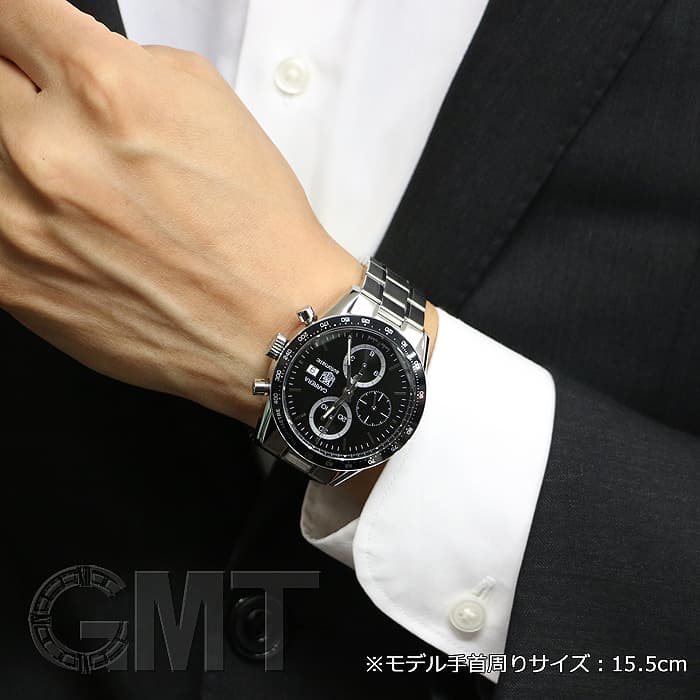 TAG HEUER カレラ cv2010 タグホイヤー クロノグラフ 中古【CV2010】タグホイヤー（TAG HEUER） カレラ クロノグラフ デイト