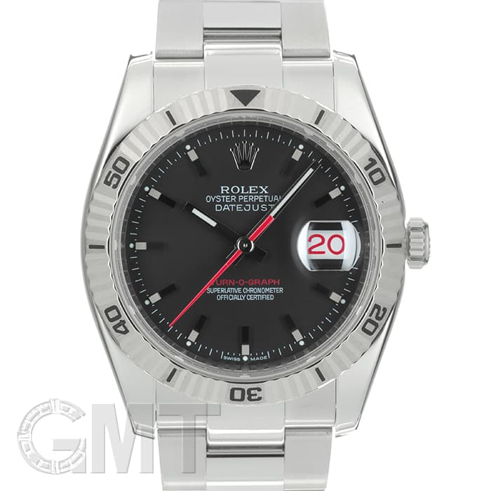 中古)ROLEX ロレックス ターノグラフ 116264 ブラック（商品ID