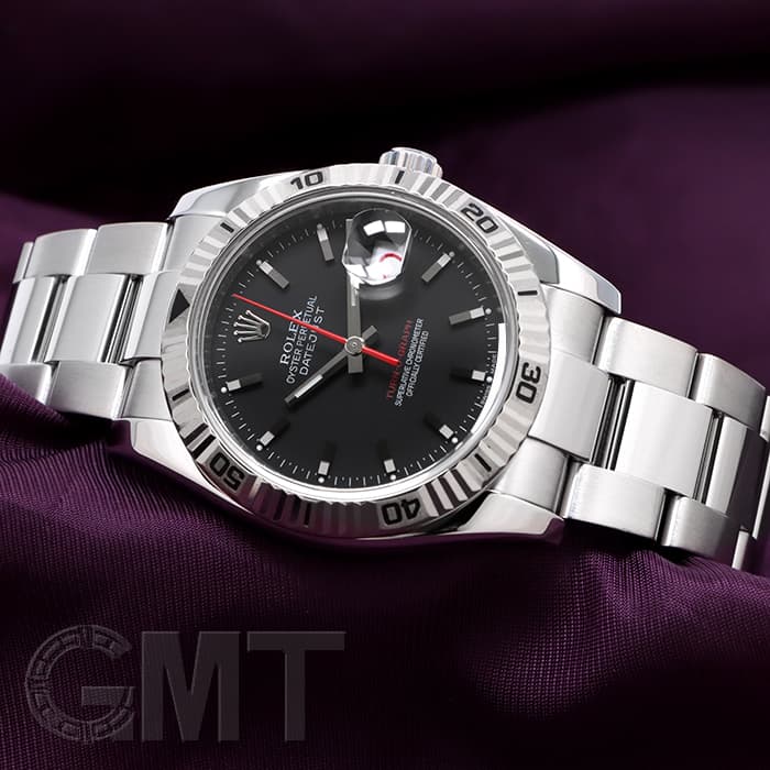 中古)ROLEX ロレックス ターノグラフ 116264 ブラック（商品ID