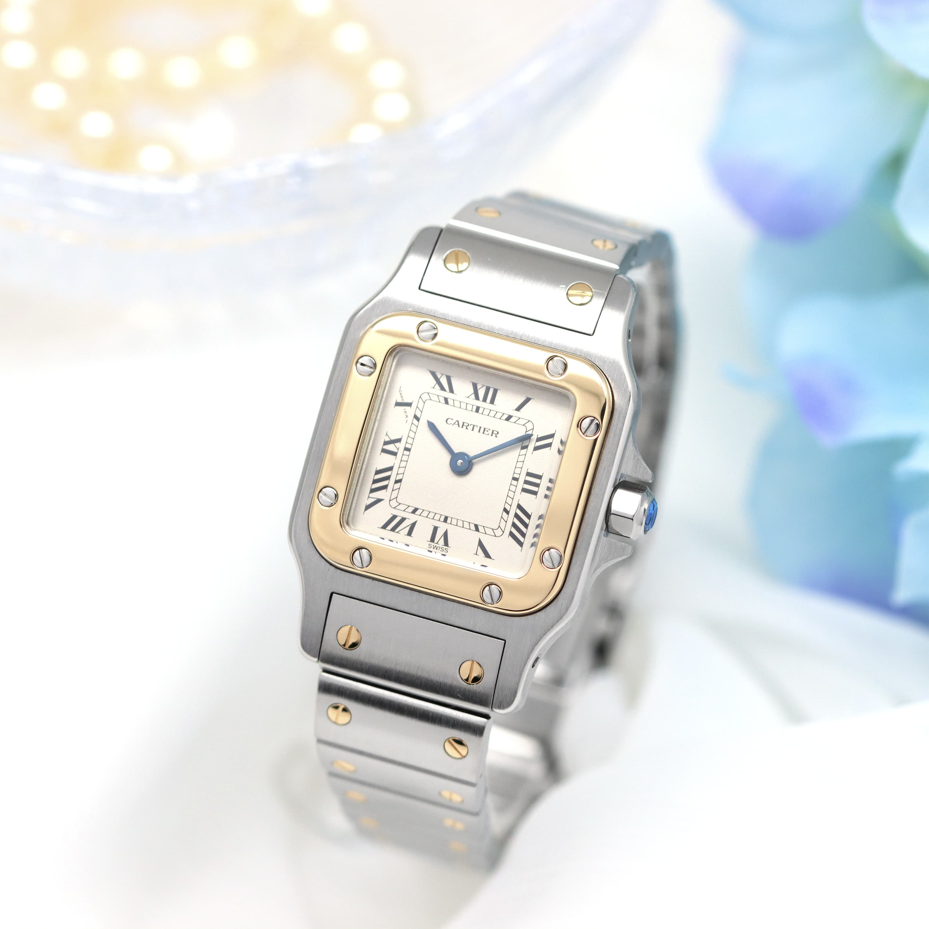 中古)CARTIER カルティエ サントス ガルベ SM W2001204（商品ID