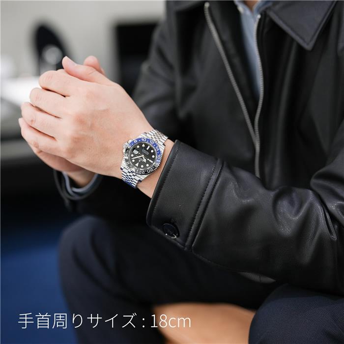 美品純正 現行ロレックスジュビリーブレス M126710BLNR 中古)ROLEX ロレックス GMTマスター II 126710BLNR ジュビリー