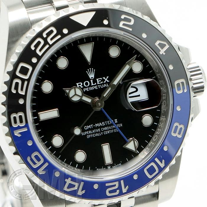中古)ROLEX ロレックス GMTマスター II 126710BLNR ブルー