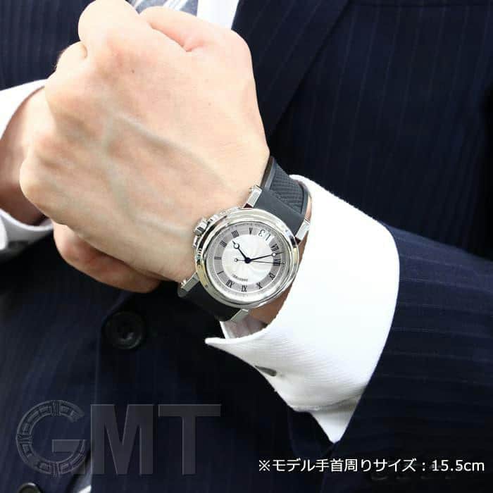中古)BREGUET ブレゲ マリーン ラージデイト 5817ST/12/5V8