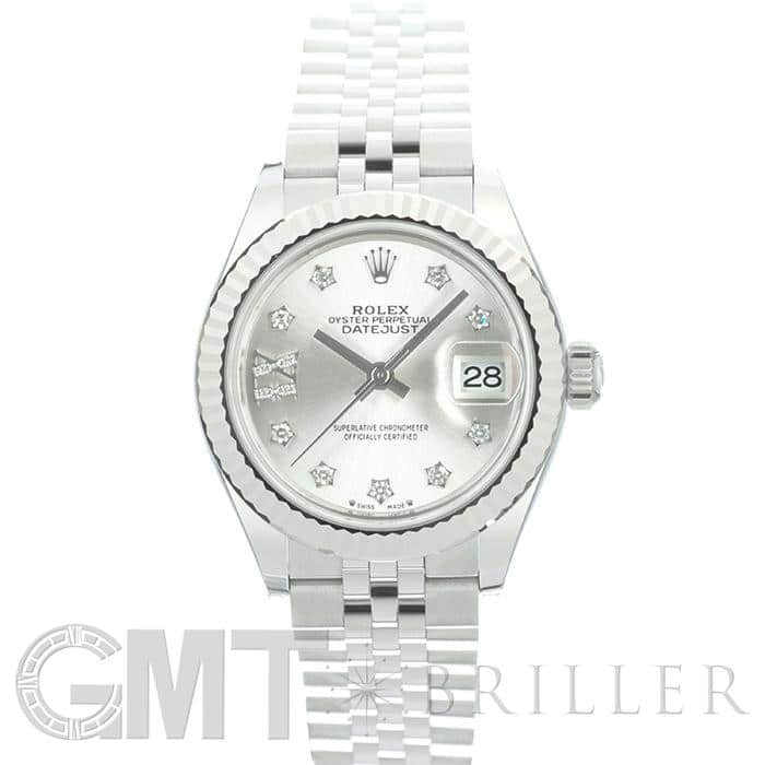 新品)ROLEX ロレックス デイトジャスト 279174G シルバー Ⅸダイヤ 