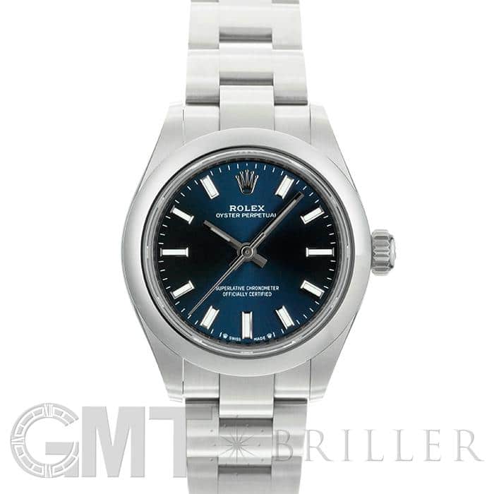 ロレックスオイスターパーペチュアル 新品)ROLEX ロレックス オイスターパーペチュアル 276200 ブルー（商品