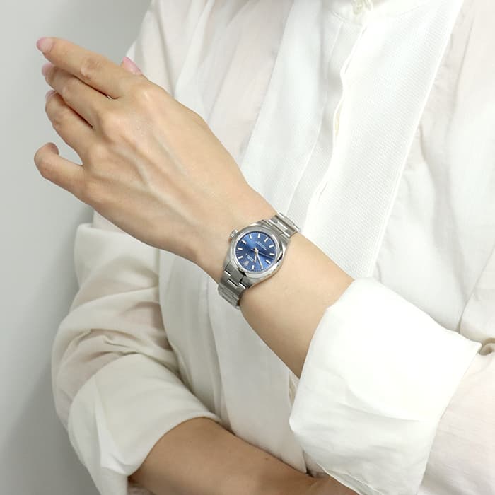 新品)ROLEX ロレックス オイスターパーペチュアル 276200 ブルー（商品