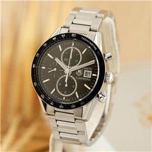 ☆美品・未使用☆TAG HEUER CV201AL.BA0723自動巻き 中古)TAG HEUER タグ・ホイヤー カレラ Cal.1887 クロノグラフ CV201AL
