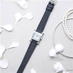 エルメス　Hウォッチ　ミニSS白文字盤ヴォー 新品)HERMES エルメス Hウォッチ ミニ 037877WW00 HH1.110.131/UNO SS