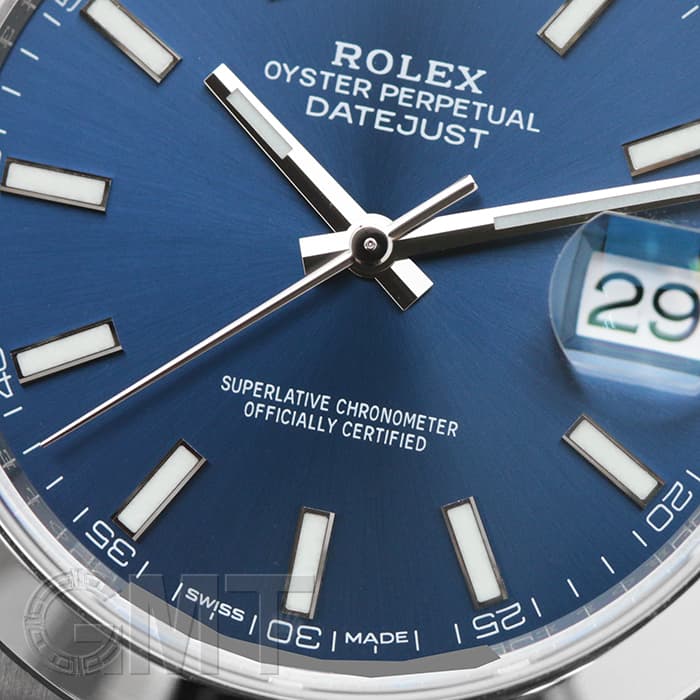 中古)ROLEX ロレックス デイトジャスト 41 126300 ブルー（商品ID