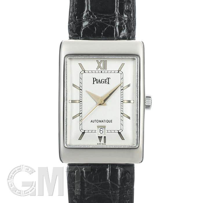 PIAGET レディース レクタングル 18KWG 1980年代 手巻き