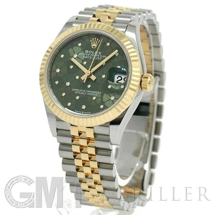 ロレックス デイトジャスト 中古品 中古)ROLEX ロレックス デイトジャスト 278273 オリーブグリーン