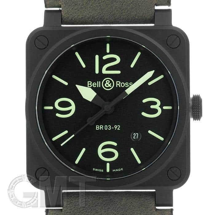 【美品】ベル&ロスBell &Ross BR-03 NIGHTLUM ナイトラム BR-03 Nightlum