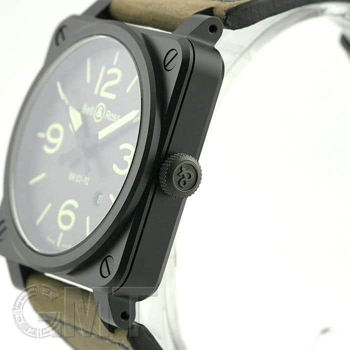 中古)BELL & ROSS ベル&ロス BR 03-92 NIGHTLUM ナイトラム BR0392-BL3