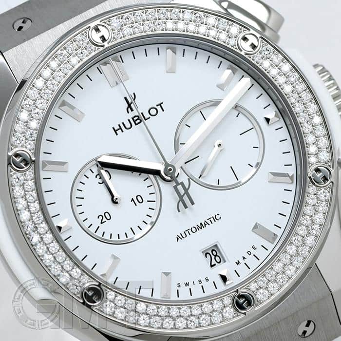 新品)HUBLOT ウブロ クラシック フュージョン チタニウム クロノ
