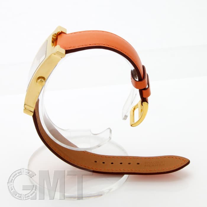 新品)HERMES エルメス Hウォッチ HH1.801.131.WOR Hウォッチ ゴールド