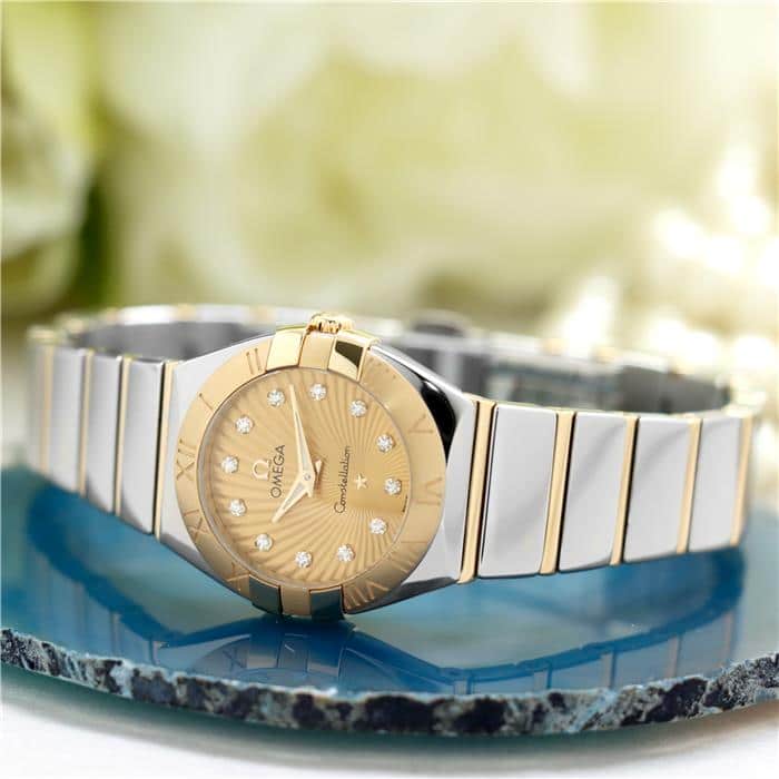 新品)OMEGA オメガ コンステレーション ブラッシュ クォーツ 24mm 新品)OMEGA オメガ コンステレーション ブラッシュ クォーツ 24mm