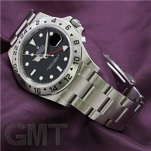 ROLEX ロレックス エクスプローラー II 16570 ブラック メイン