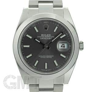 ROLEX ロレックス デイトジャスト 41 126300 ダークロジウム オイスターブレス メイン
