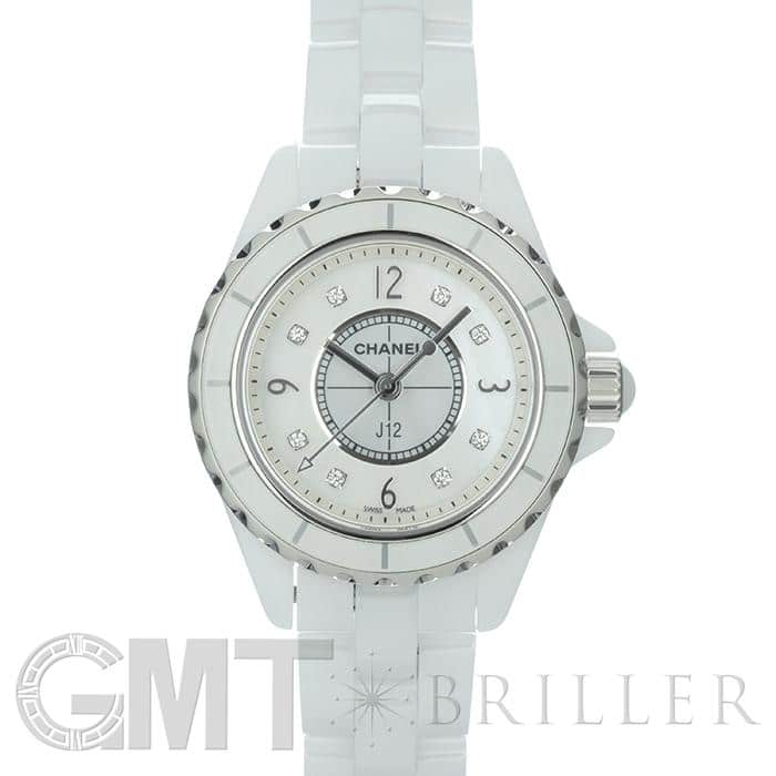 中古)CHANEL シャネル J12 H2570 ホワイトセラミック ホワイトシェル 8