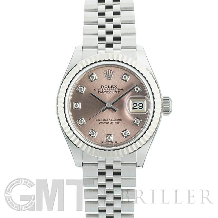 中古)ROLEX ロレックス デイトジャスト 28 279174G ピンク 10Pダイヤ