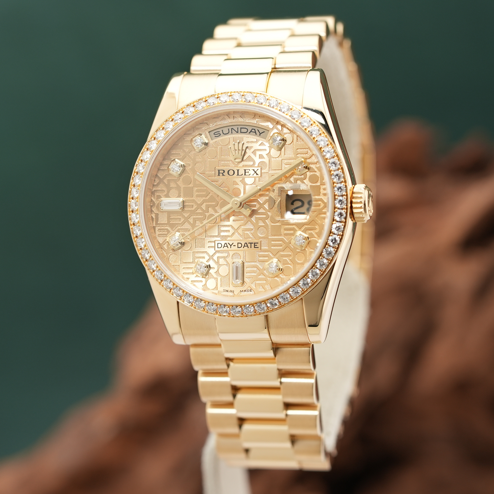 ぱやお ロレックスデイデイトボックス 中古)ROLEX ロレックス デイデイト ロレックス デイデイト 118348