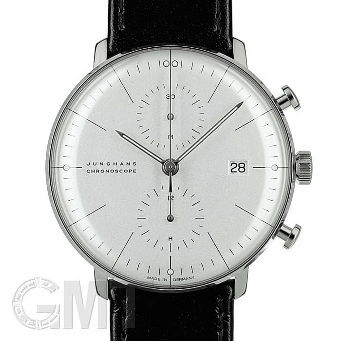 新品)JUNGHANS ユンハンス マックスビル クロノスコープ 027/4600.04