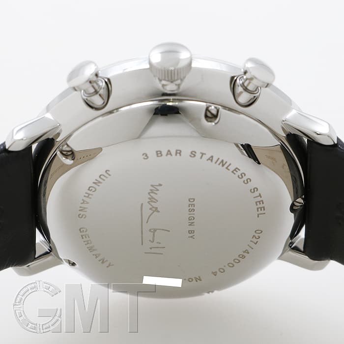 新品)JUNGHANS ユンハンス マックスビル クロノスコープ 027/4600.04
