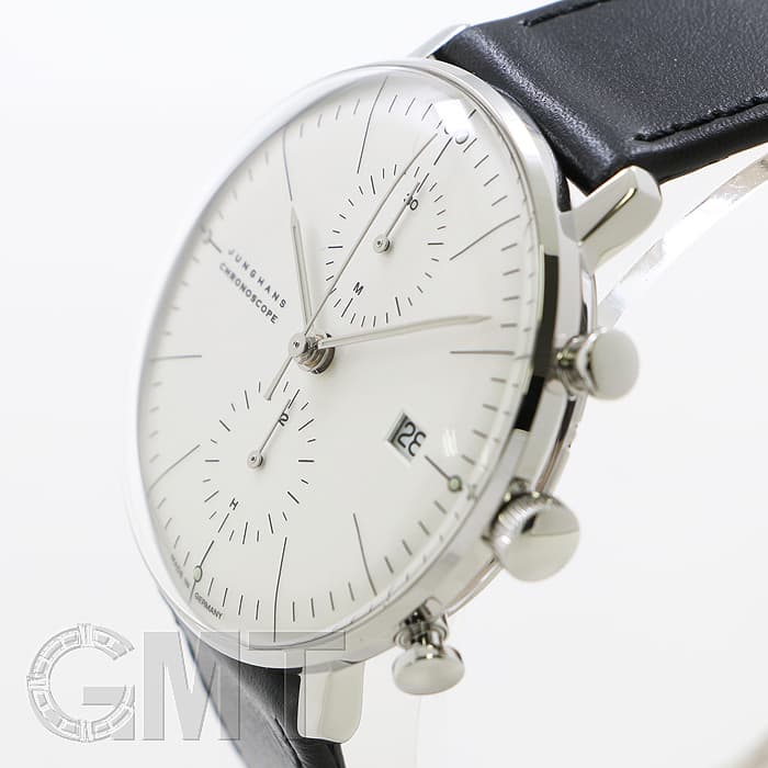 新品)JUNGHANS ユンハンス マックスビル クロノスコープ 027/4600.04