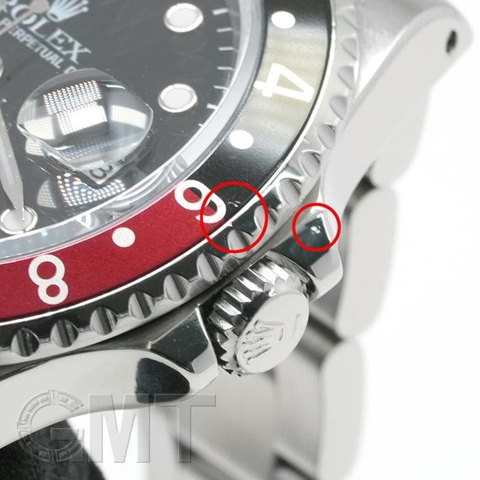 中古)ROLEX ロレックス GMTマスター II 16710 ブラック/レッド（商品ID