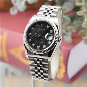 ROLEX ロレックス デイトジャスト 116234G ブラック コンピューター メイン