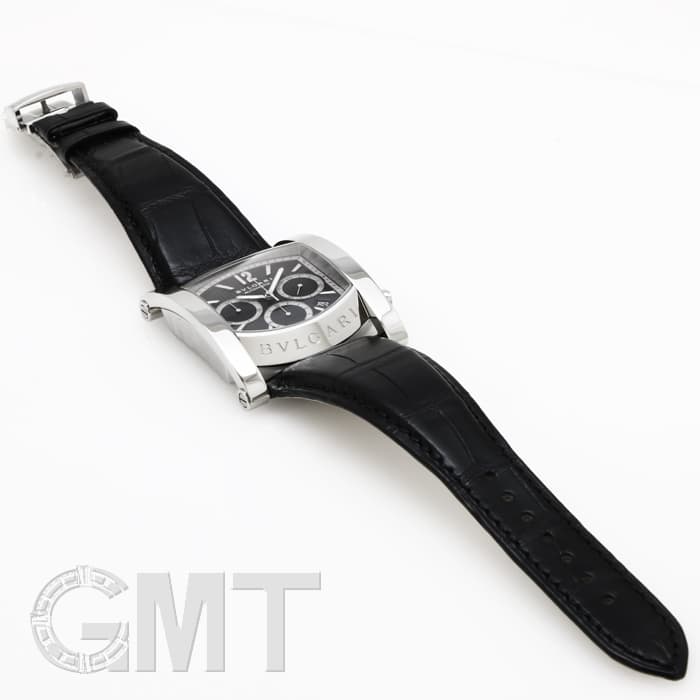 新品)BVLGARI ブルガリ アショーマ クロノグラフ ブラック AA48BSLDCH