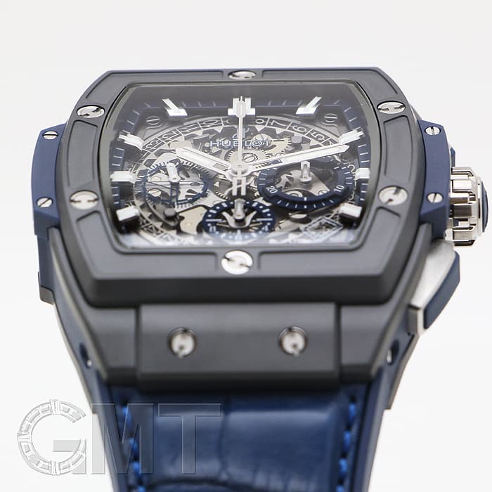 新品)HUBLOT ウブロ スピリット オブ ビッグバン セラミック ブルー