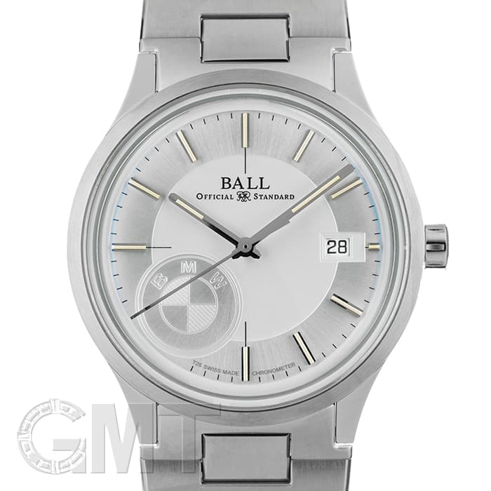 中古 ボールウォッチ BALLWATCH NM3010D-SCJ-GY グレー メンズ 腕時計 新品)BALL WATCH ボールウォッチ BALL for BMW クラシック シルバー