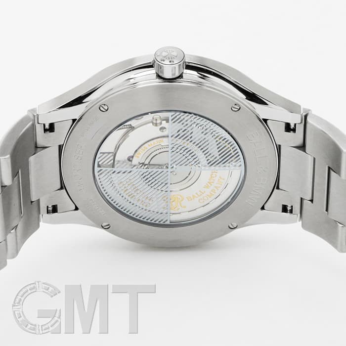 新品)BALL WATCH ボールウォッチ BALL for BMW クラシック シルバー