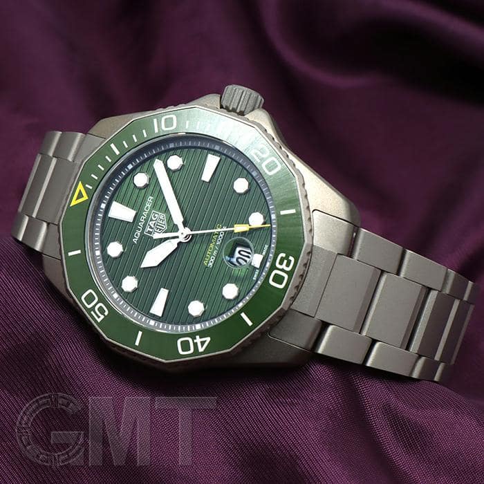 TAG Heuer プロフェッショナル グリーン 稼働品 372 513 アクア