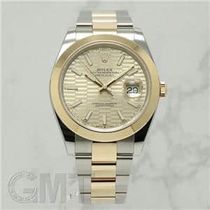 ROLEX ロレックス デイトジャスト 41 126303 ゴールデンフルーテッドモチーフ メイン