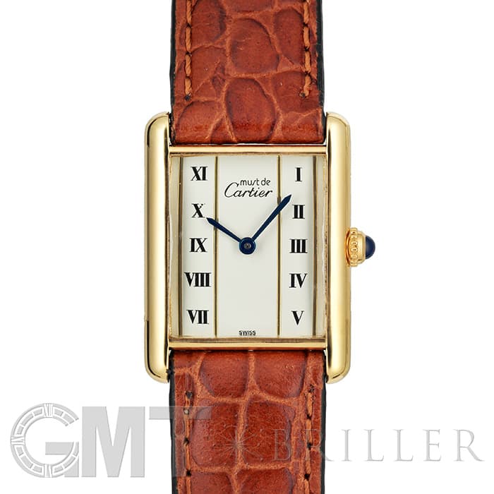 M*A様 ジャンク品　Cartier タンク　ヴェルメイユ 中古)CARTIER カルティエ タンク マストタンク ヴェルメイユ（商品ID