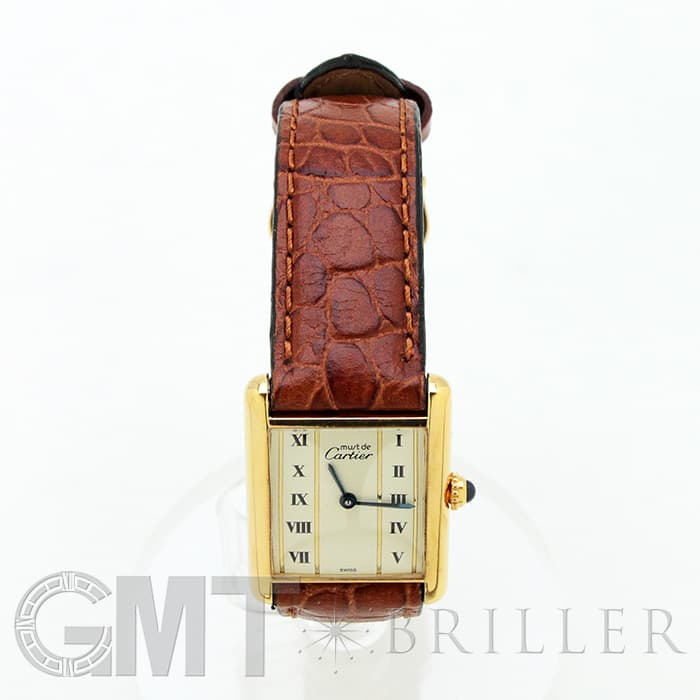 中古)CARTIER カルティエ タンク マストタンク ヴェルメイユ