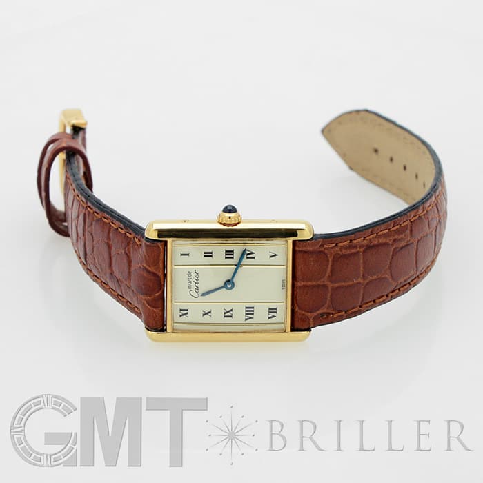 Cartier カルティエ 時計ヴェルメイユ マストタンク 中古)CARTIER カルティエ タンク マストタンクヴェルメイユ
