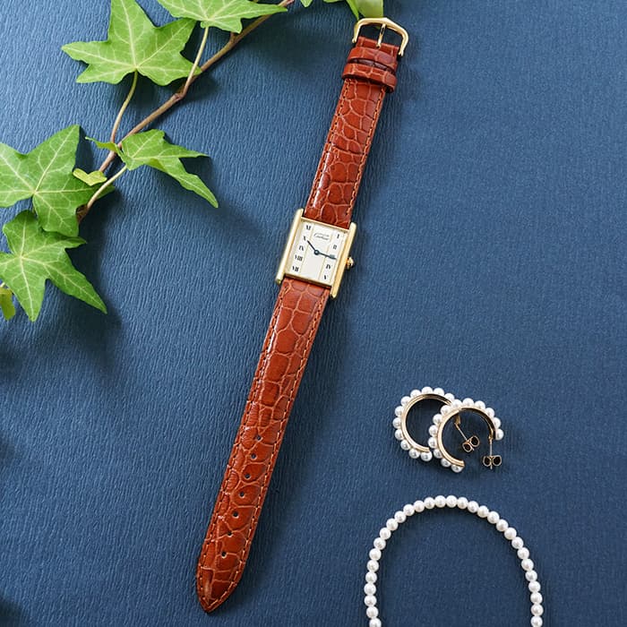 中古)CARTIER カルティエ タンク マストタンク ヴェルメイユ