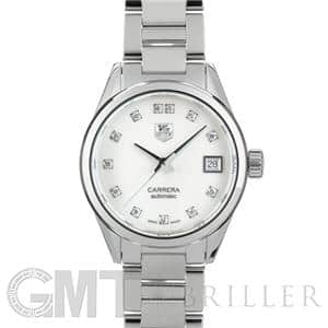 TAG HEUER タグ・ホイヤー カレラ レディ WAR2414.BA0776 ホワイトMOP 12Pダイヤ メイン