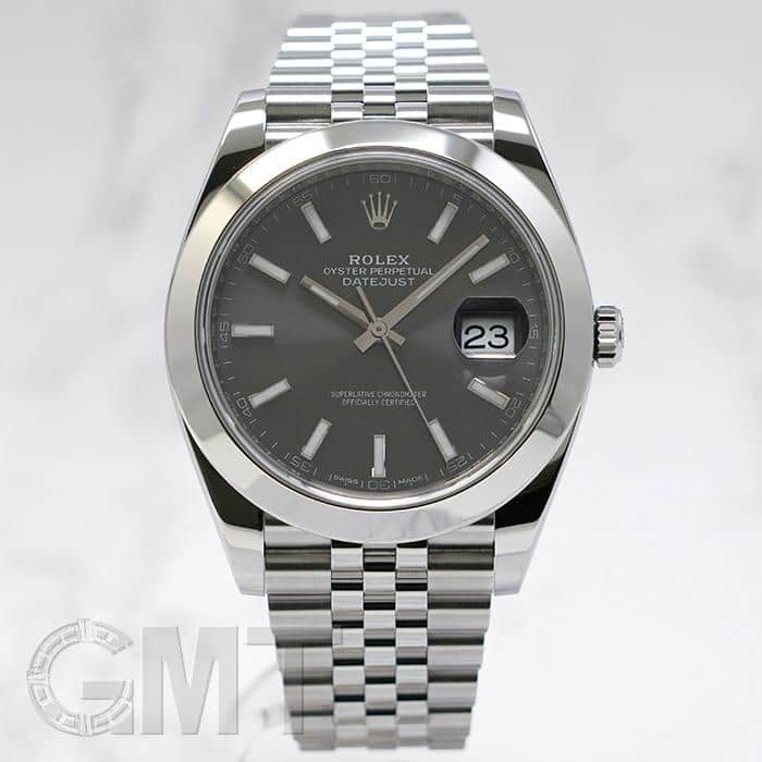 中古)ROLEX ロレックス デイトジャスト 41 126300 スレート ジュビリー