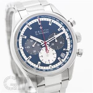 ZENITH ゼニス クロノマスター エルプリメロ 03.2150.400/53.M2150 ブルー ブレスレット メイン