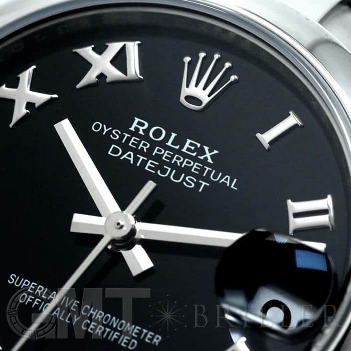 新品)ROLEX ロレックス デイトジャスト 278240 ブラックローマ（商品ID